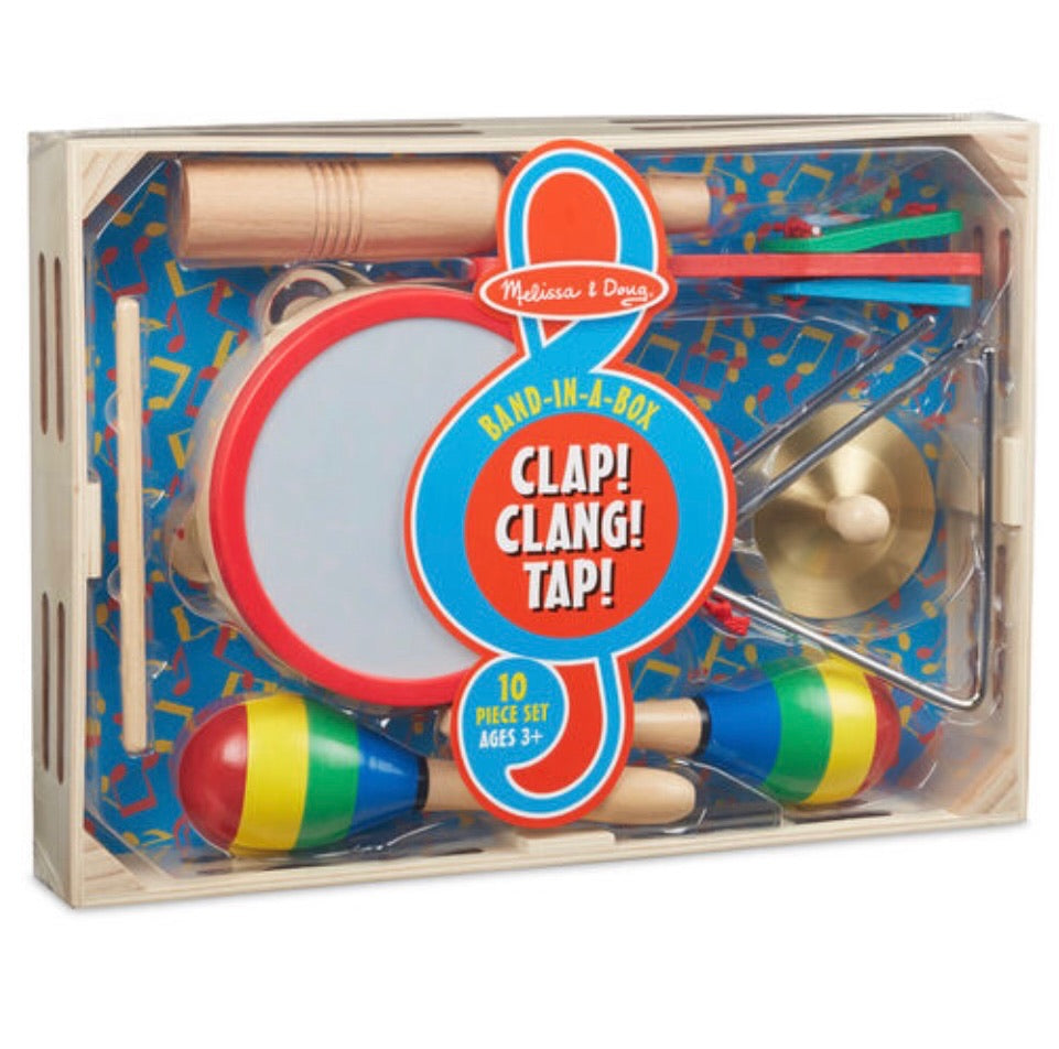 Melissa and Doug/Band-in-a-box Clap! Clang! Tap!