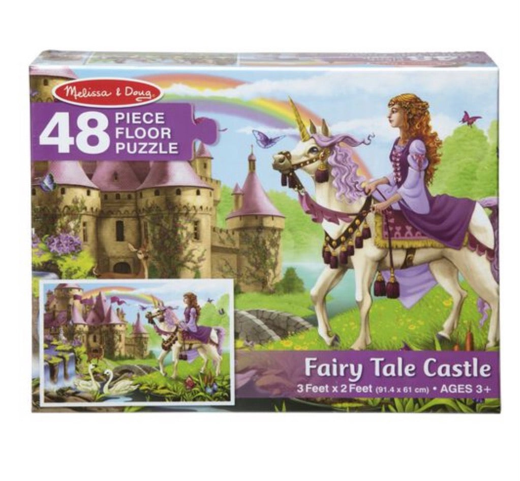 Melissa and Doug/Fairy Tale Castle Floor Puzzle