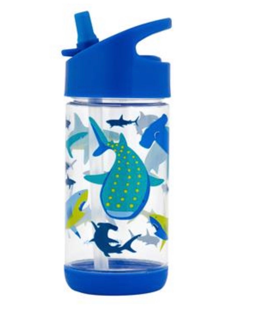 Stephen Joseph Flip Top Bottle - Shark