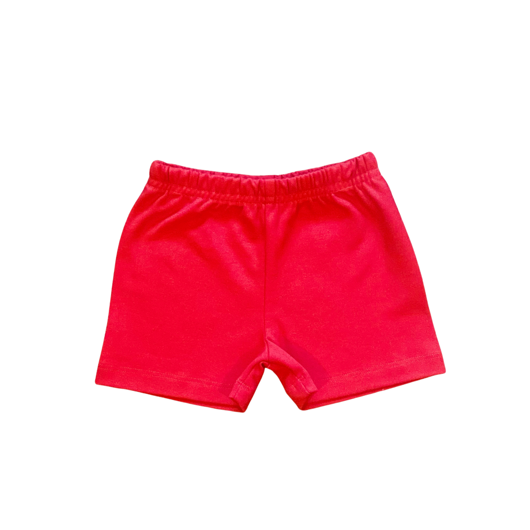 Zuccini Kids Red Knit Leo Short