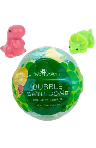 Two Sisters Spa Dinosaur Squishy Surprise Bubble Bath Bomb