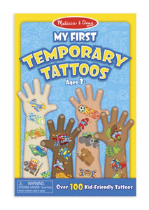Melissa and Doug/My First Temporary Tattoos-Blue