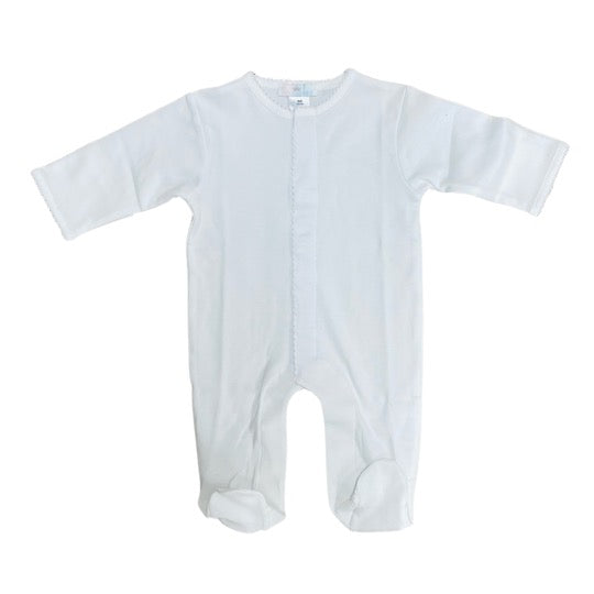 Baby Loren White Footie