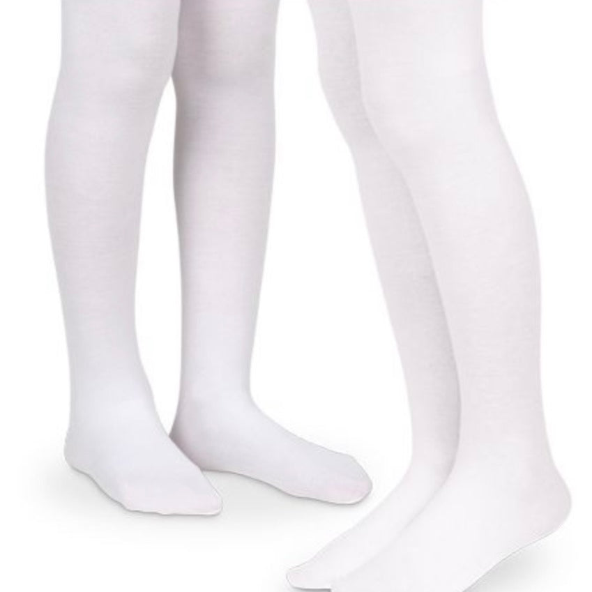 Jefferies Socks White Nylon Tights