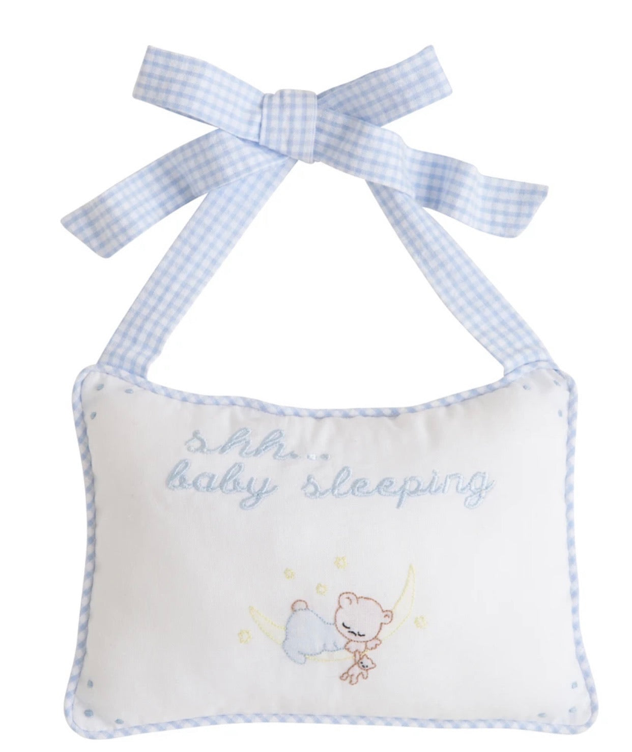 Little English Baby Sleeping Door Pillow