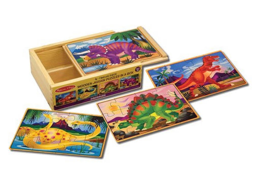 Melissa and Doug/Dinosaurs Puzzles in a Box