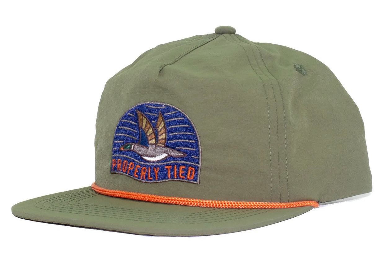 Properly Tied Rope Mallard Hat