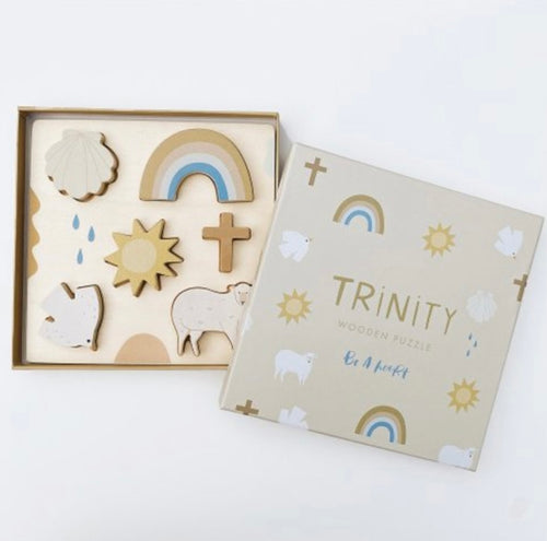 Be A Heart Trinity Wooden Puzzle