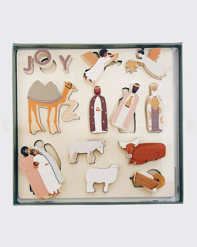 Be a Heart Nativity Wooden Puzzle