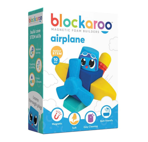 Bloackaroo Plane Magnetic Foam Blocks