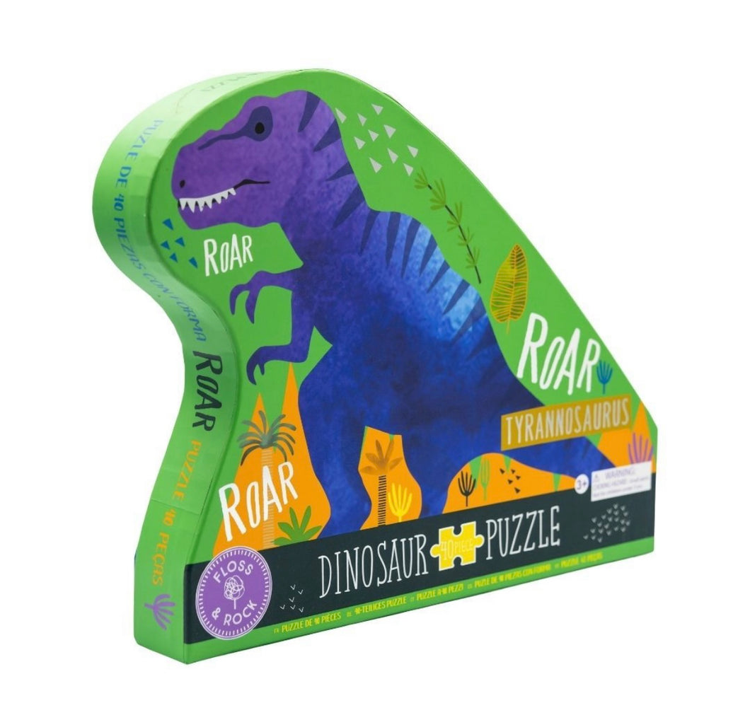 Floss and Rock 40-piece Dinosaur Puzzle