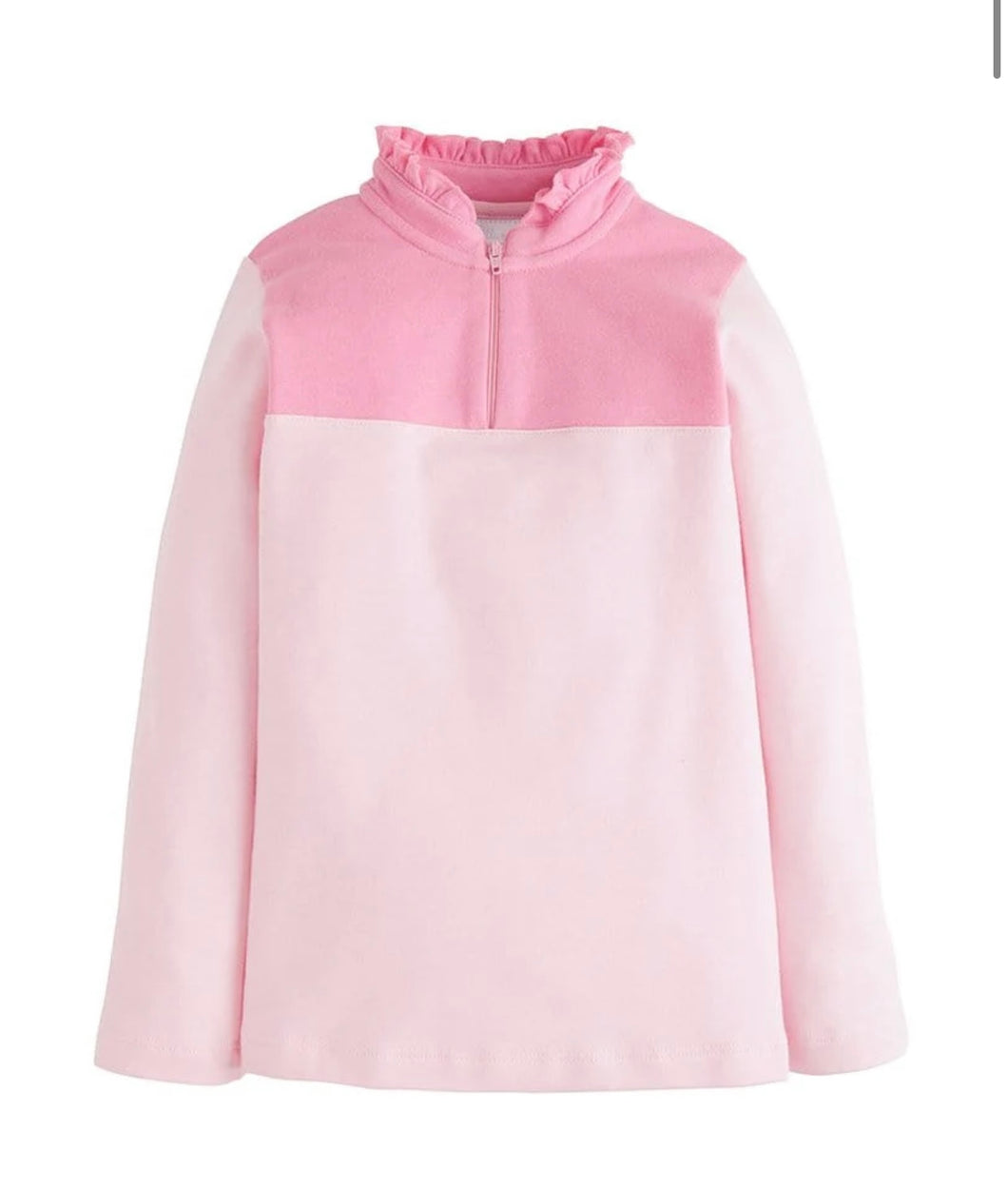 Little English Hastings Half Zip - Available in Pink or Blue