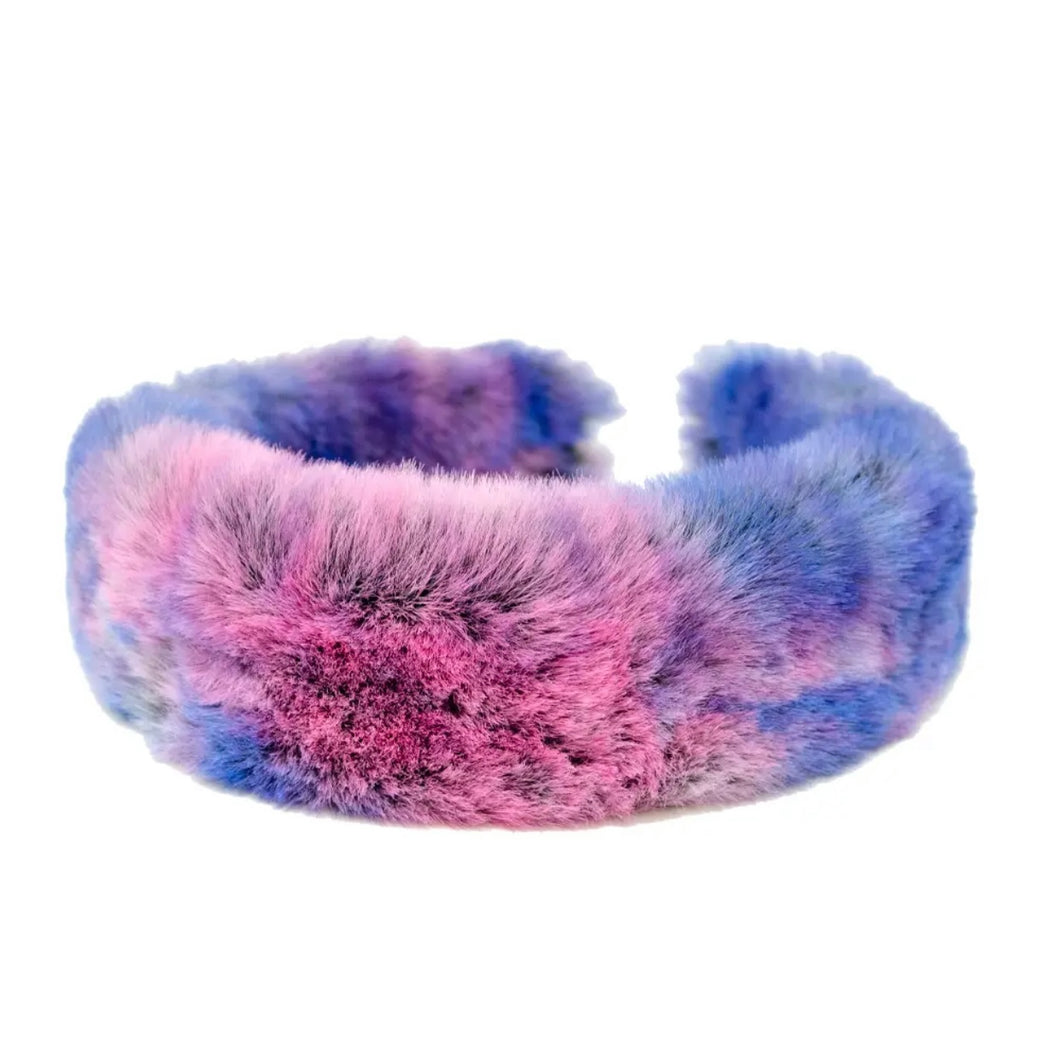 Tiny Treats Fuzzy Tie Dye Headband