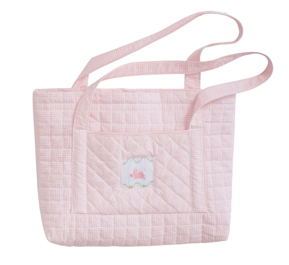 Little English Quilted Luggage - Tote