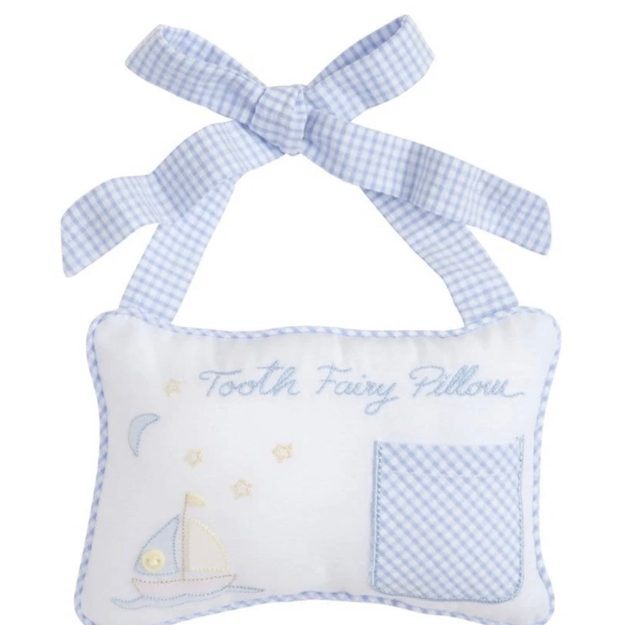 Little English Tooth Fairy Door Pillow