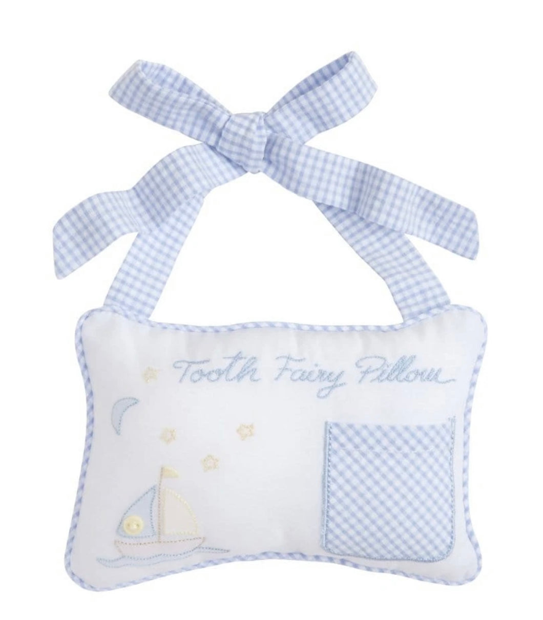 Little English Tooth Fairy Door Pillow