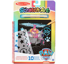 Melissa and Doug Paw Patrol Chase and Skye Scratch Art Pad