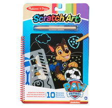 Melissa and Doug Paw Patrol Chase and Skye Scratch Art Pad