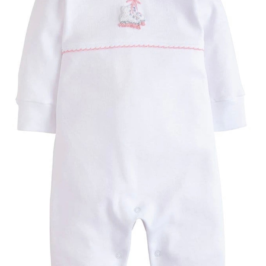Little English Ice Skate Crochet Playsuit