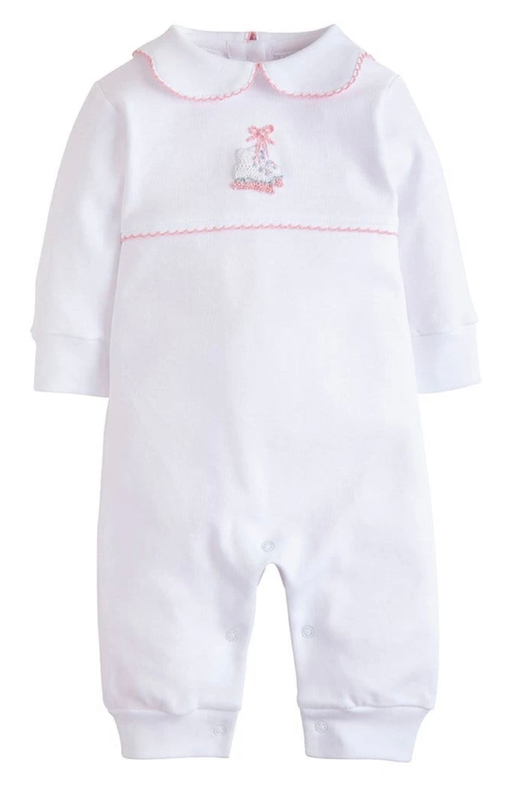 Little English Ice Skate Crochet Playsuit