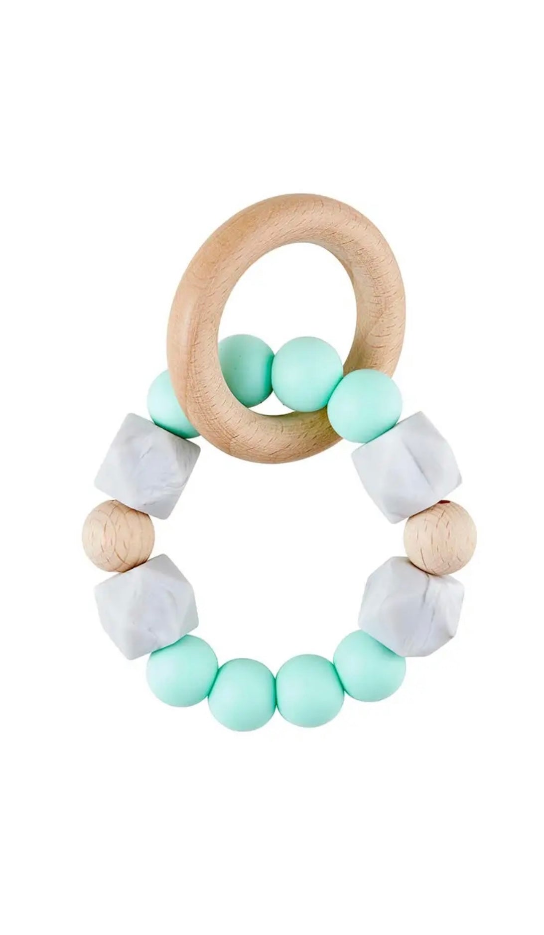 Stephan Baby Silicone Wood Teether