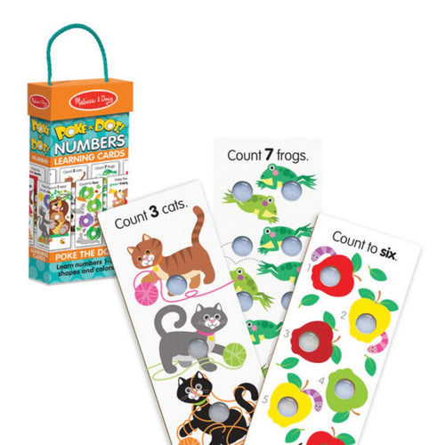 Melissa and Doug Poke A Dot Numbers Learning Cards