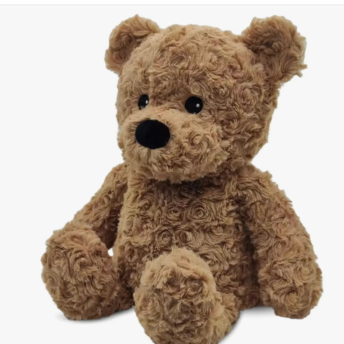 Brown Curley Bear Warmie