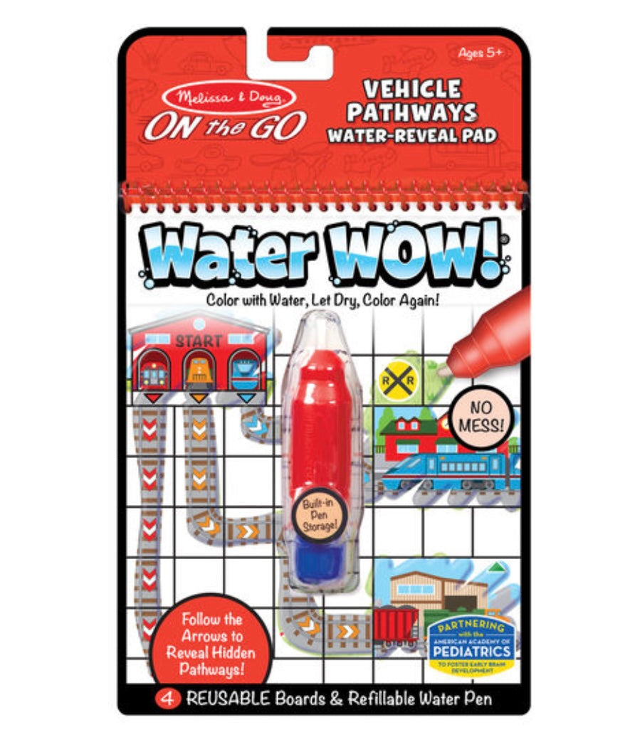 Melissa and Doug Water Wow Vehicles Pathways