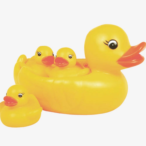 Elegant Baby Duck Family Bath Set