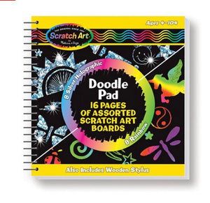 Melissa and Doug Scratch Art Doodle Pad