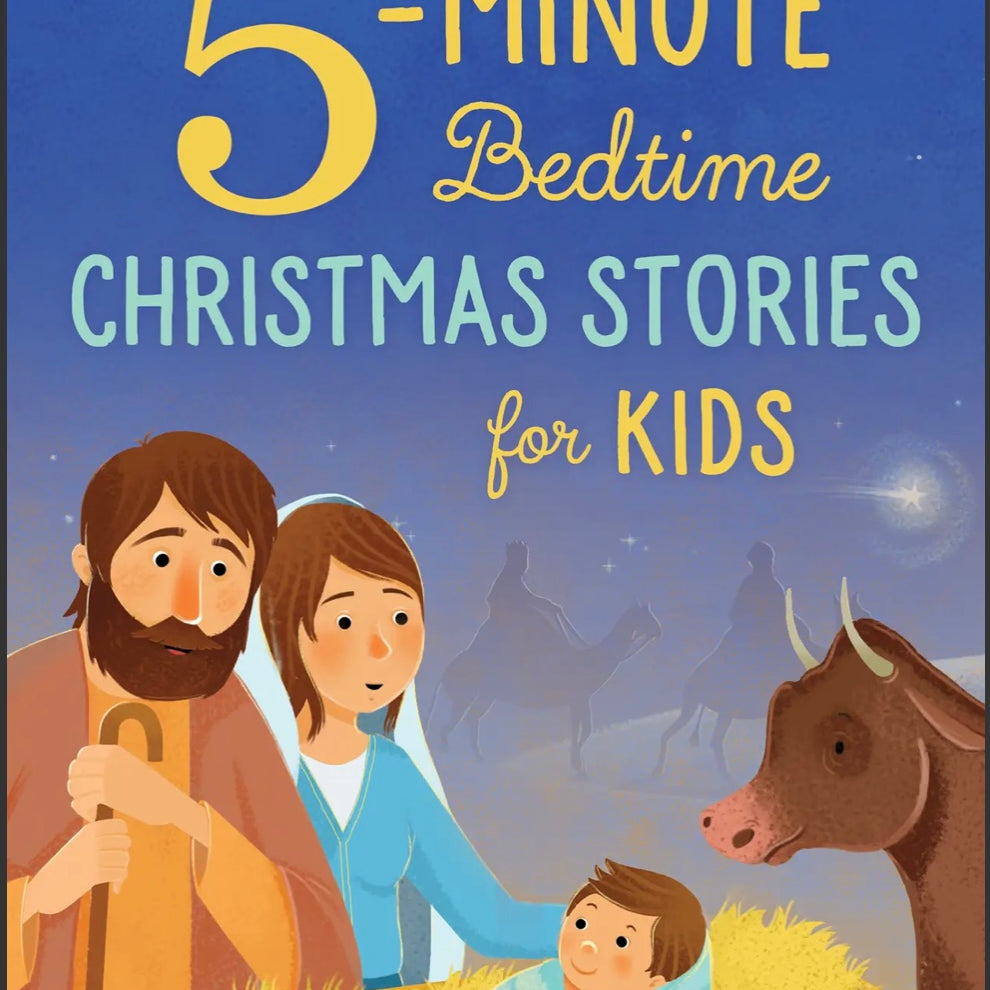 Barbour Publishing 5 Minute Bedtime Christmas Stories for Kids