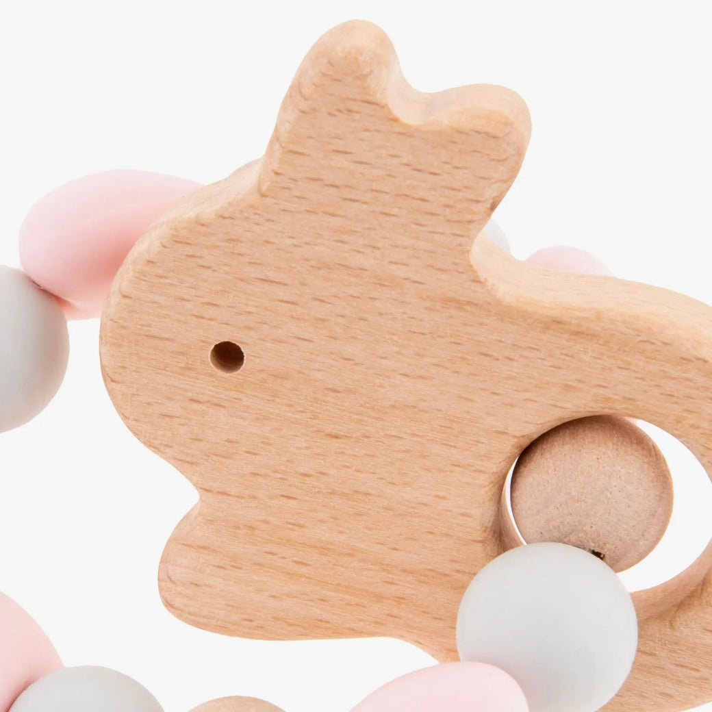Stephen Joseph Silicone Bunny Teether