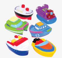 Elegant Baby Bath Toys-Boats, Princesses, Mermaid, Cars, and Dinosaurs