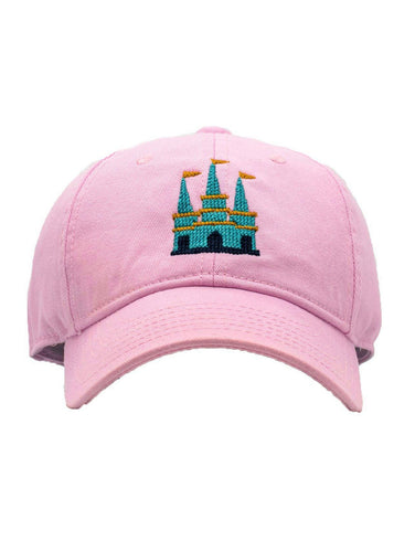 Harding Lane Pink Hat with Castle