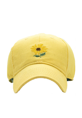 Harding Lane Yellow Hat with Sunflower