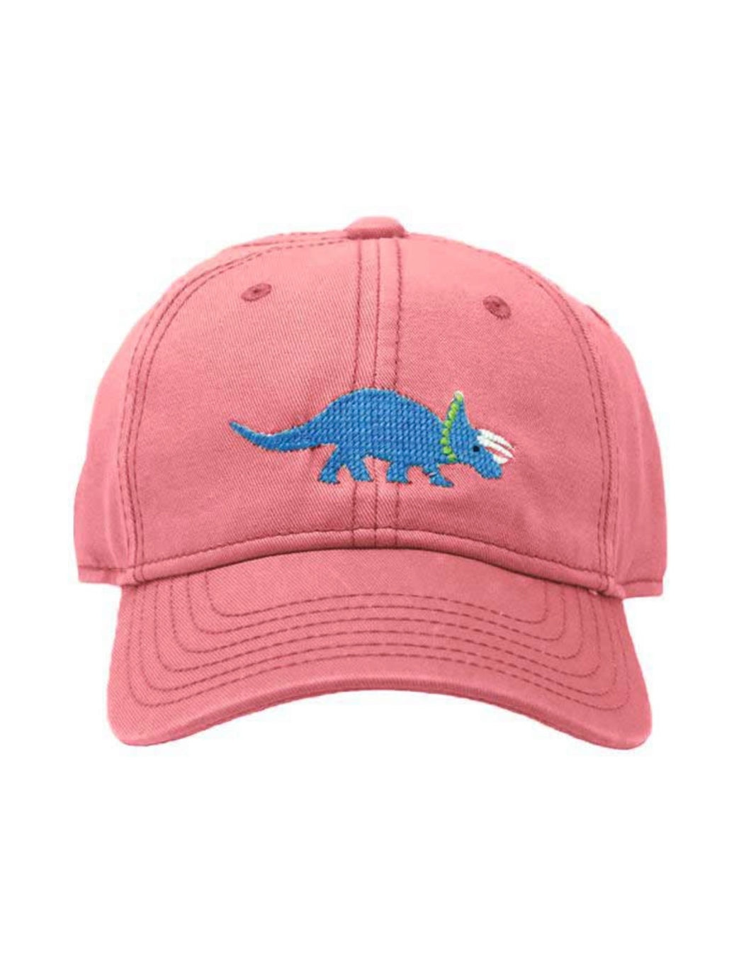 Harding Lane Red Hat with Triceratops