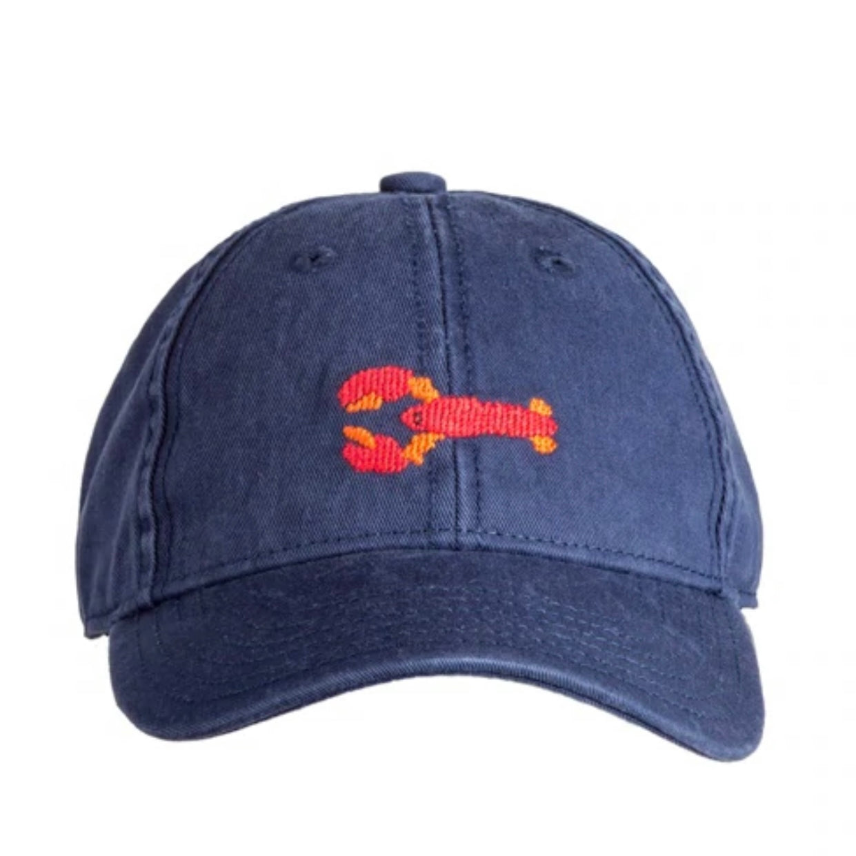 Harding Lane Navy Hat with Crawfish