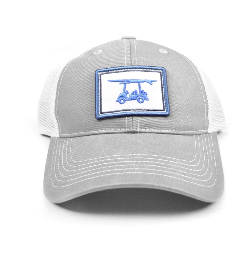Bald Head Blues Grey Trucker Hat