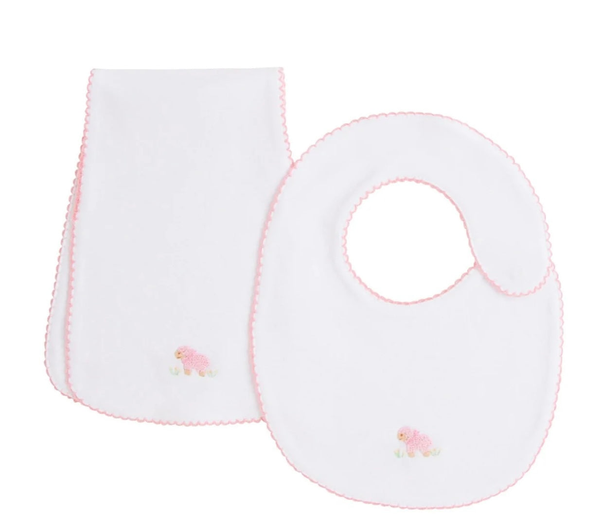 Little English Bib and Burp Cloth Sets