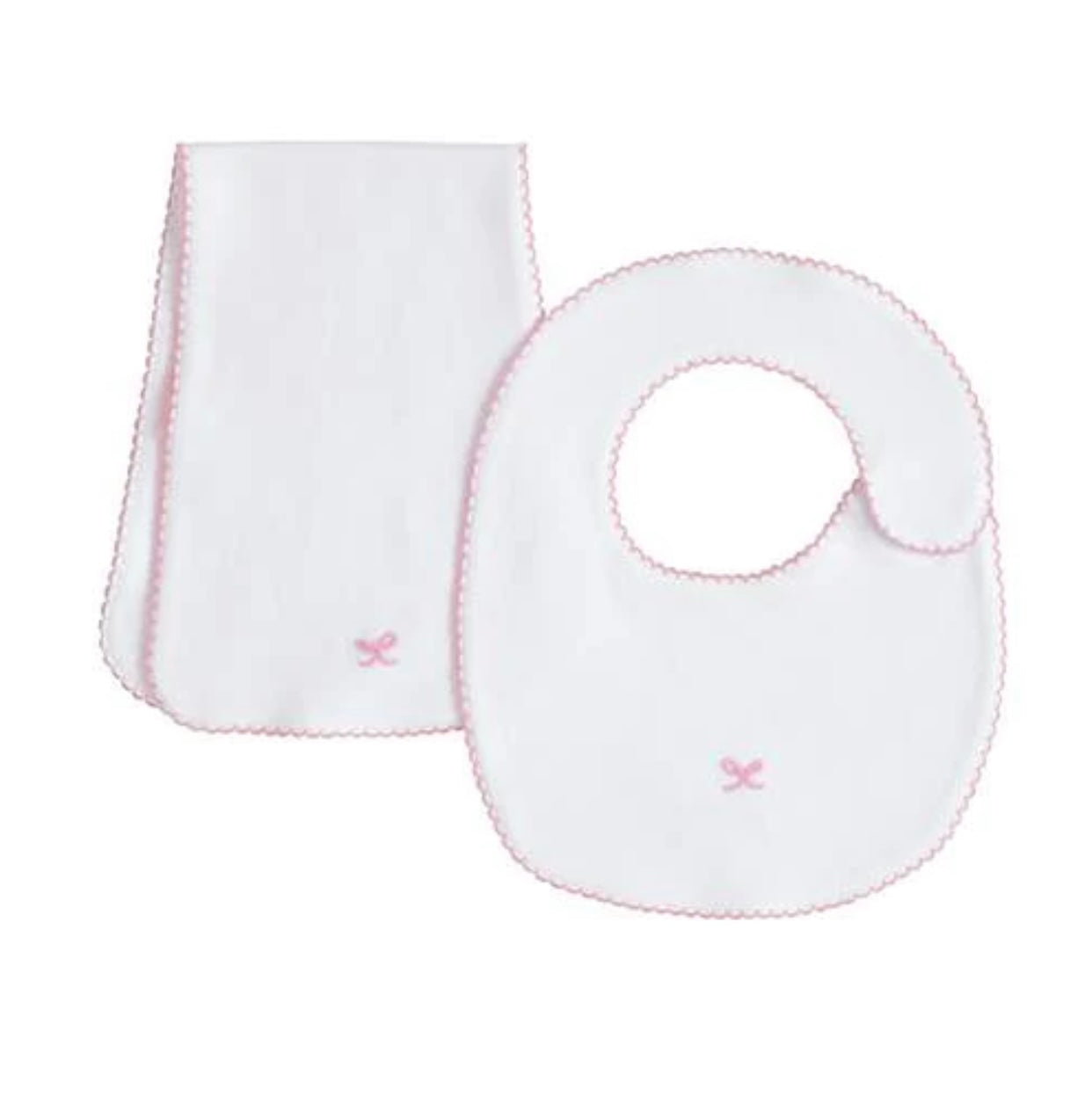 Little English Bib and Burp Cloth Sets