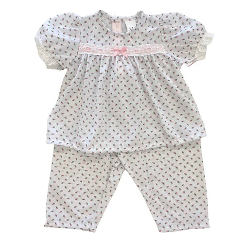 Laura Dare Rosebud Pajama Set