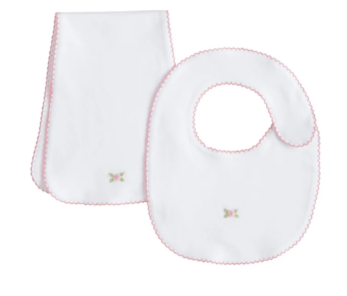 Little English Bib and Burp Cloth Sets