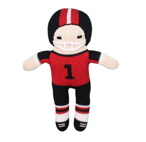 Zubels Black and Red Football Player