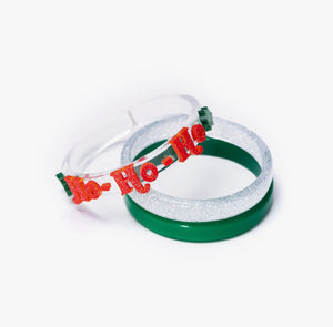 Lilies and Roses Christmas Ho Ho Bracelets