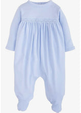 Little English Welcome Home Layette Footie-Available in Pink, Blue and White