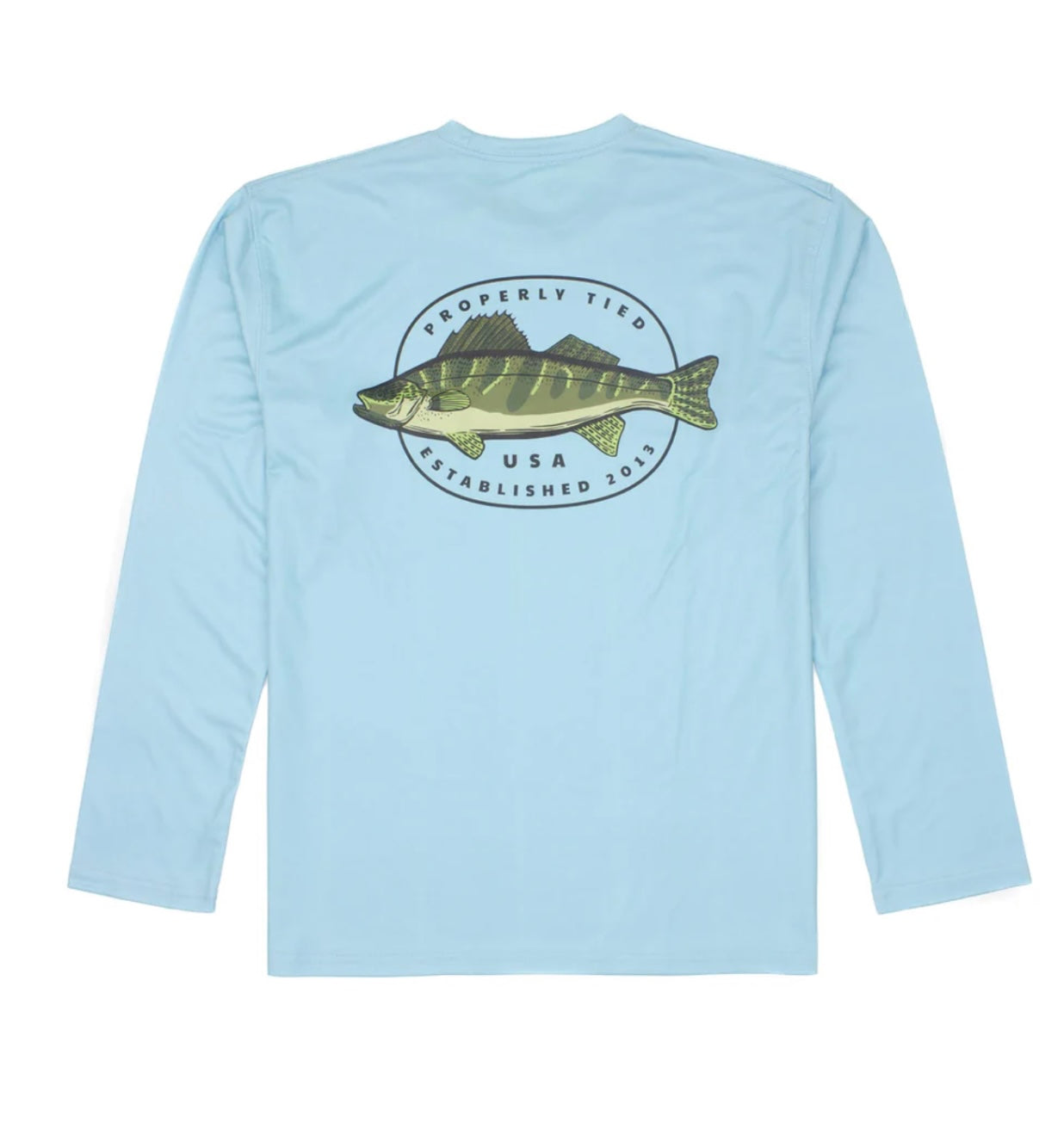 Properly Tied Hooked Performance Tee