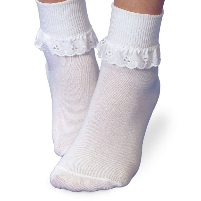 Jefferies Eyelet Lace Sock