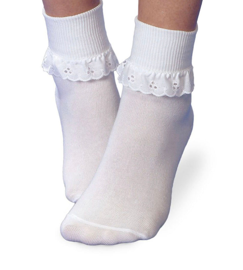 Jefferies Eyelet Lace Sock